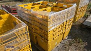 Quantity of heavy duty stacking boxes (approx 30) - 2