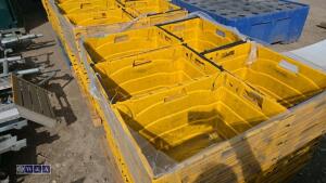 Quantity of heavy duty stacking boxes (approx 30) - 4