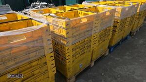 Quantity of heavy duty stacking boxes (approx 30) - 3