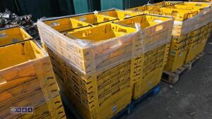 Quantity of heavy duty stacking boxes (approx 30) - 2