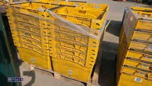 Quantity of heavy duty stacking boxes (approx 30)