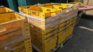 Quantity of heavy duty stacking boxes (approx 30) - 2