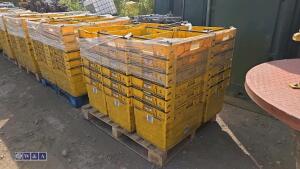 Quantity of heavy duty stacking boxes (approx 30) - 3
