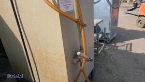 MUSGRAVE 1000ltr fuel tank c/w hand pump - 4
