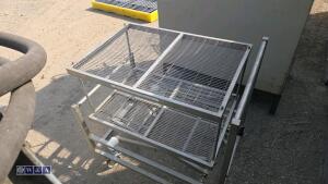 Wheeled metal trolley - 4