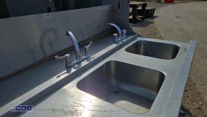 Double drain sink unit - 5