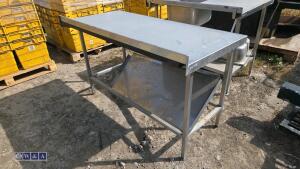 Stainless steel work table - 2
