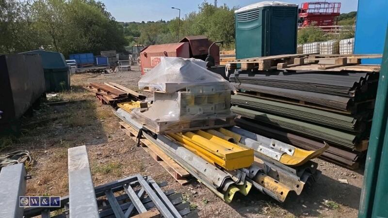 Crash barriers c/w legs