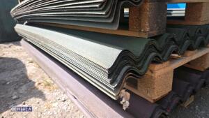 Quantity of roof sheets