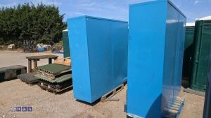 2 x tool cabinets (blue) - 2
