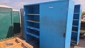 2 x tool cabinets (blue) - 4