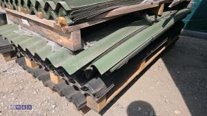 Quantity of fibre roofing sheets - 4