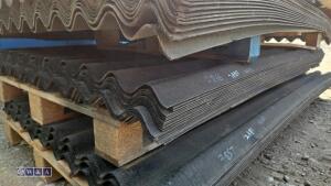 Quantity of fibre roofing sheets - 3