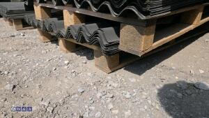Quantity of fibre roofing sheets - 2