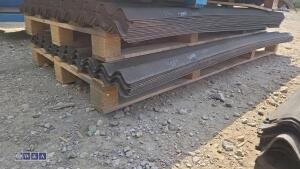 Quantity of fibre roofing sheets - 4