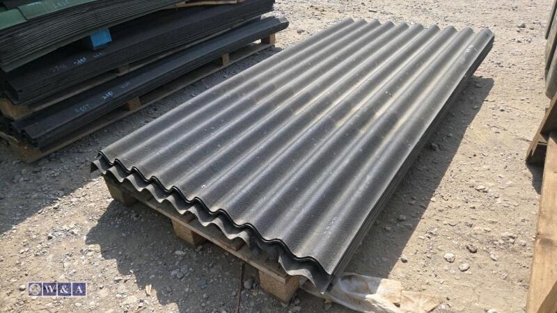 Quantity of fibre roofing sheets