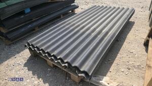 Quantity of fibre roofing sheets