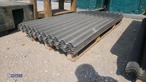 Quantity of fibre roofing sheets - 3