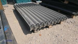 Quantity of fibre roofing sheets - 4