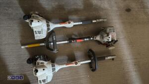 3 x petrol combi units (2 x STIHL & ECHO) - 3