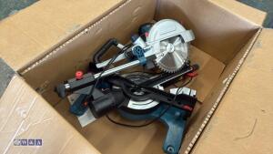 ERBAUER 240v sliding mitre saw - 4