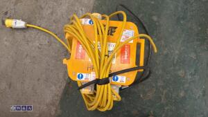 5kva transformer c/w 110v extension cable - 2