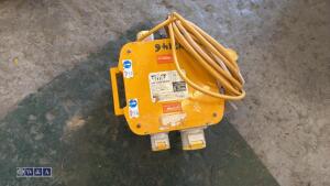 5kva transformer c/w 110v extension cable - 2