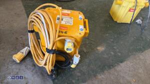 5kva transformer c/w 110v extension cable - 3