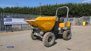 2014 Terex swivel tip dumper