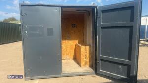 20ft grey container site store - 11