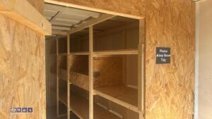 20ft grey container site store - 15