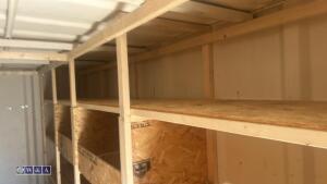 20ft grey container site store - 22