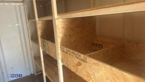 20ft grey container site store - 23