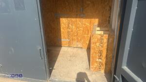 20ft grey container site store - 25