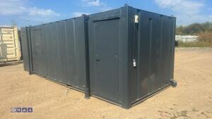 Grey toilet/shower container - 3