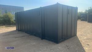 Grey toilet/shower container - 7