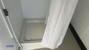 Grey toilet/shower container - 13