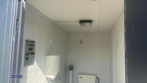 Grey toilet/shower container - 16