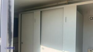 Grey toilet/shower container - 19