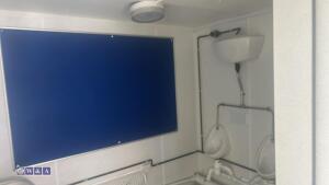 Grey toilet/shower container - 22