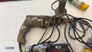 2 x drills c/w cases - 5