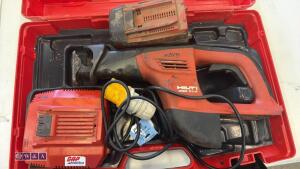 HILTI WSR36-A cordless reciprocating saw c/w case (HT0031035)