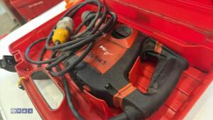 HILTI TE30 110v drill c/w case (3159665) - 4