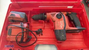 HILTI TE6-A36 cordless drill c/w case (3220544)