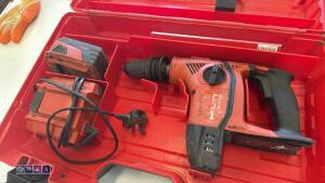 HILTI TE6-A36 cordless drill c/w case (3220544) - 3