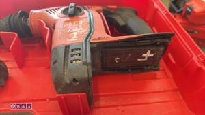 HILTI TE6-A36 cordless drill c/w case (3220544) - 5