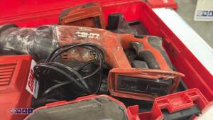 HILTI WSR22-A cordless reciprocating saw c/w case (HT031022) - 2