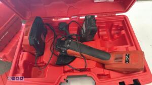 HILTI AG150-A36 cordless angle grinder c/w case (3271282)