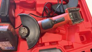 HILTI AG150-A36 cordless angle grinder c/w case (3264728) - 2