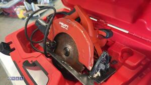 HILTI SCW70 110v circular saw c/w case (HT0031072) - 2